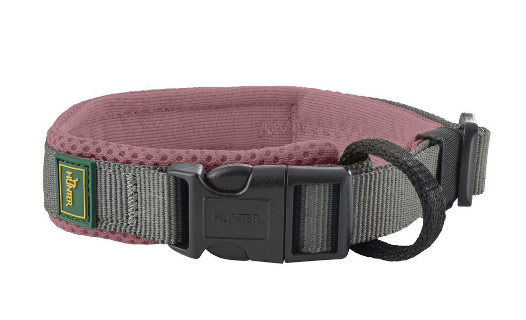 Hunter-Halsung-Maldon-altrosa-grau-Sicherheits-Hundehalsband-H-205394 Hunter-Halsung-Maldon-altrosa-grau-Sicherheits-Hundehalsband-H-205394
