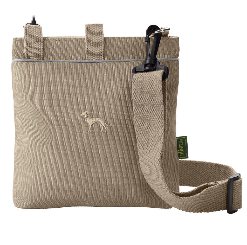 Hunter-Umhaenge-Snackbeutel-Alva-beige-Snacktasche-fuer-Hunde-Training-H-69846 Hunter-Umhaenge-Snackbeutel-Alva-beige-Snacktasche-fuer-Hunde-Training-H-69846