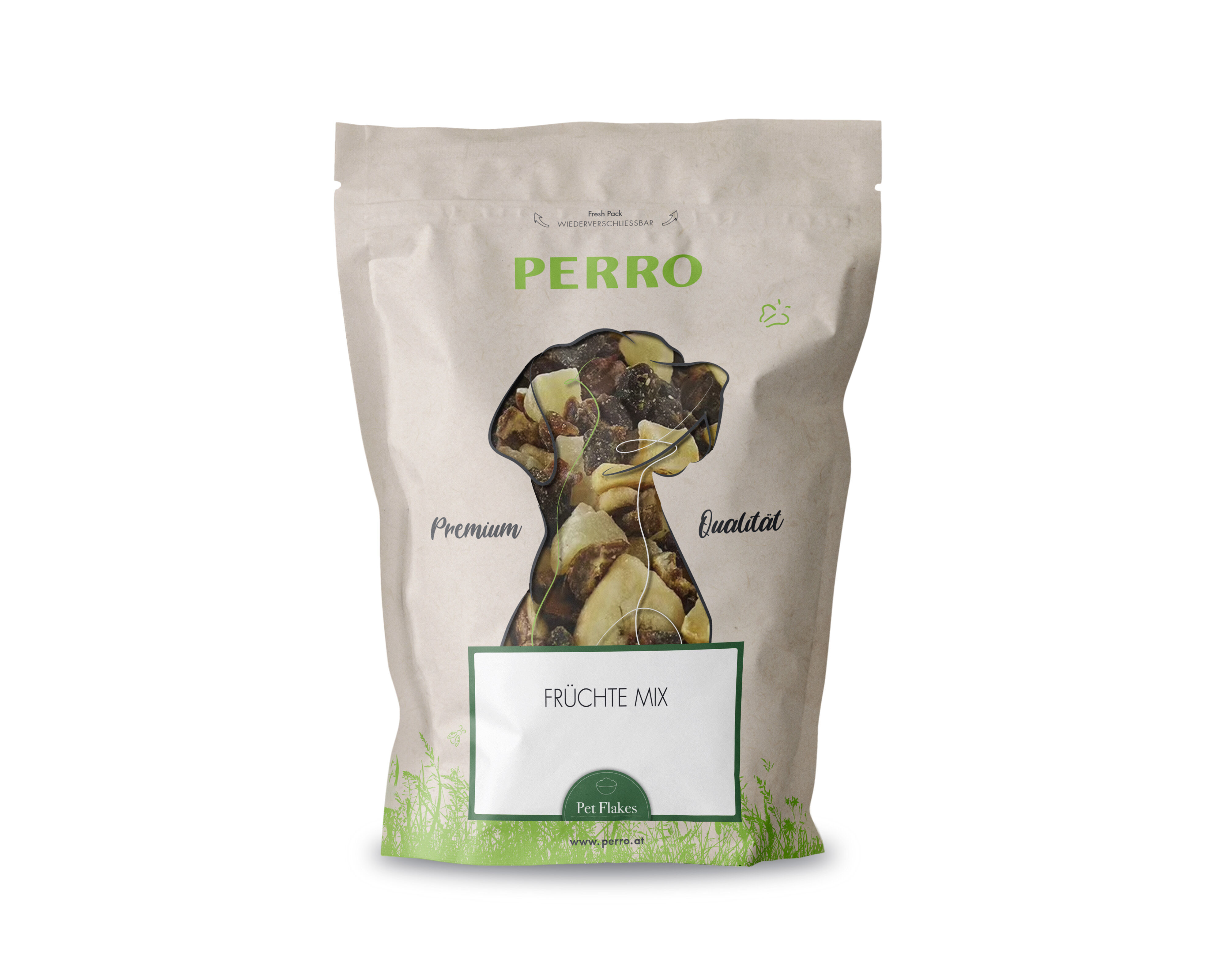 PERRO-Premium-Flocken-Fruechte-Mix-Hundeflocken-Banane-Cranberry-181760