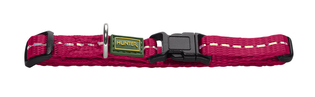 Hunter-Halsung-Tripoli-reflektierend-himbeer-Welpenhalsband-stufenlos-verstellbar-H-65537 Hunter-Halsung-Tripoli-reflektierend-himbeer-Welpenhalsband-stufenlos-verstellbar-H-65537