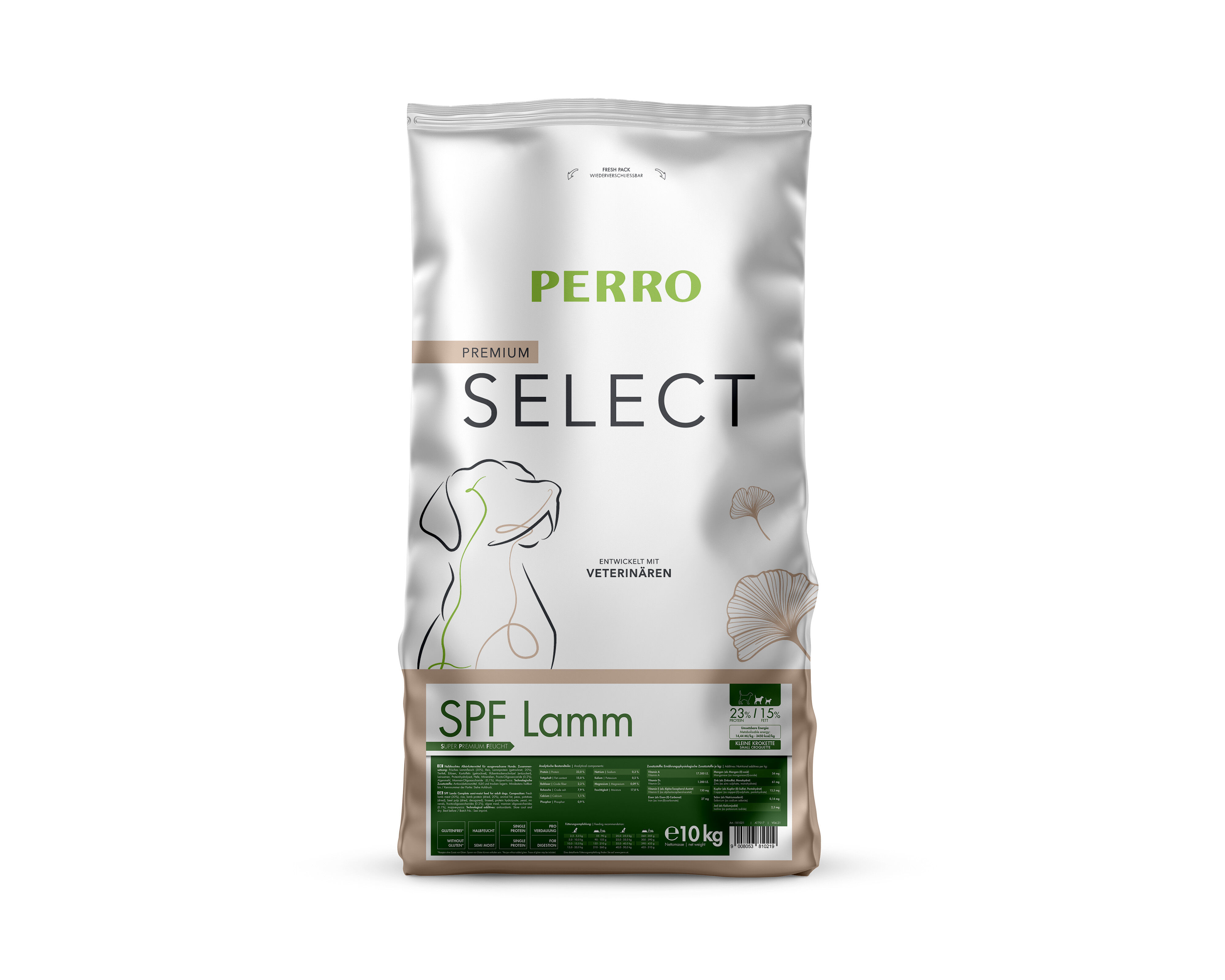 PERRO-Select-SPF-Lamm-Kleine-Kroketten-trockenfutter-hund-halb-feucht-10-kg-181020