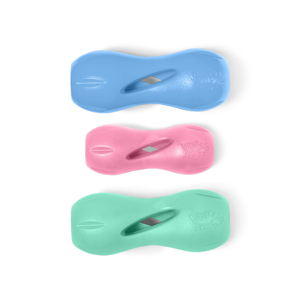 West-Paw-Design-Zogoflex-Hundespielzeug-Qwizl-Knochen-Futterball-Hunde-22250 West-Paw-Design-Zogoflex-Hundespielzeug-Qwizl-Knochen-Futterball-Hunde-22250