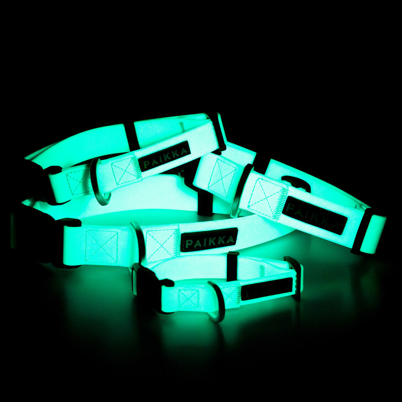 PAIKKA-Halsband-Glow-blau-aqua-fluoreszierend-leuchtet-im-Dunklen-aus-Kunststoff-mit-Klickschnalle-alle-Groessen-bei-Nacht-60-46742