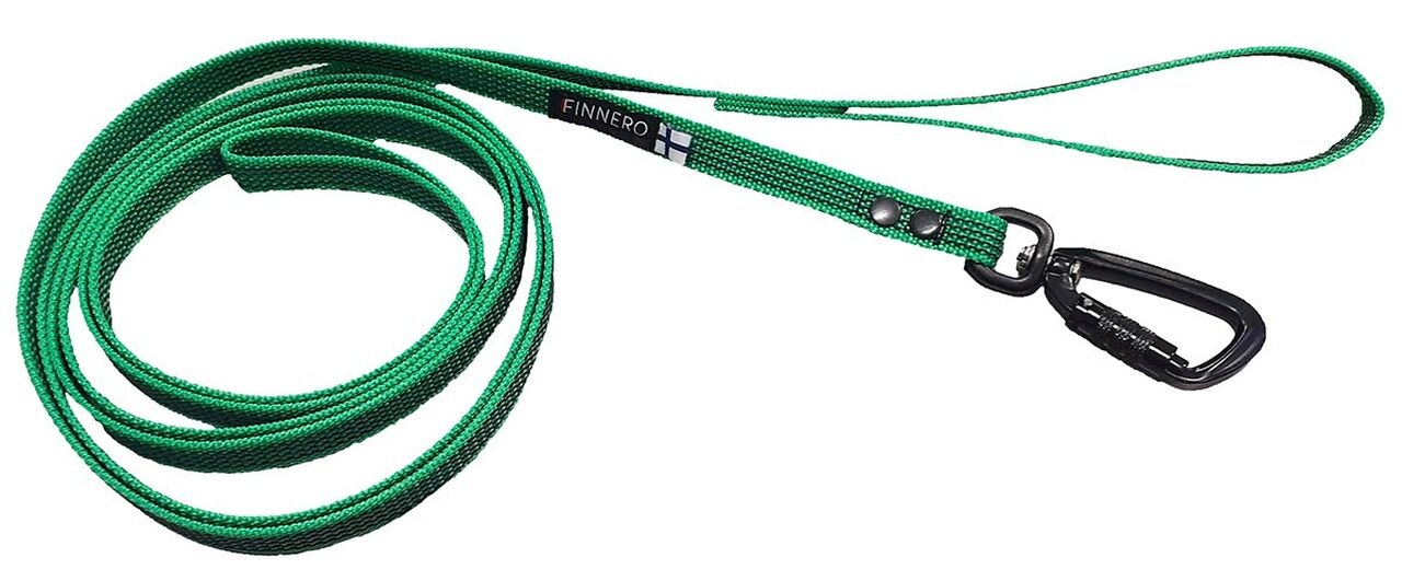 Finnero-Rescue-Antislip-Leine-gruen-Hundeleine-Anti-Rutsch-Griff-44-00990