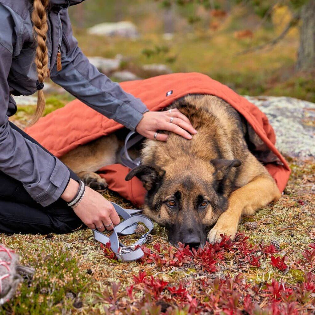 Hurtta-Sleepover-Sleeping-Bag-Hundeschlafsack-Zimt-Outdoorbett-fuer-Hunde-HU-934885