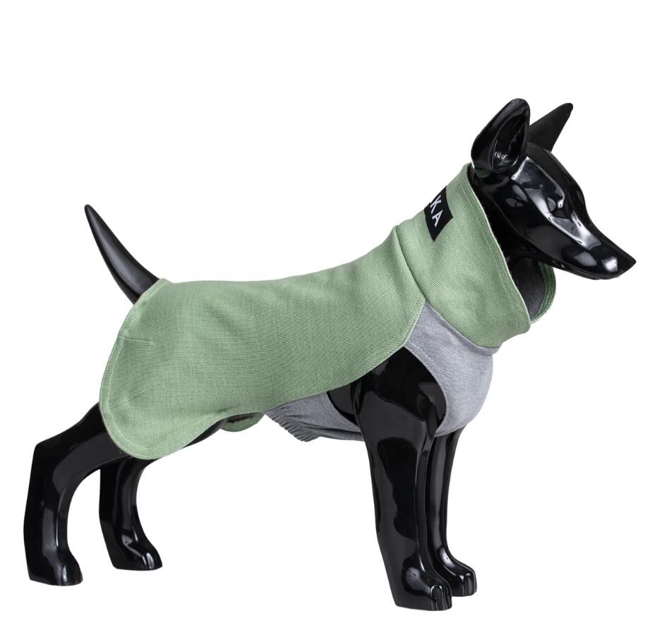 PAIKKA-Hundepullover-waermend-recovery-winter-shirt-Hundeshirt-gruen-60-46165