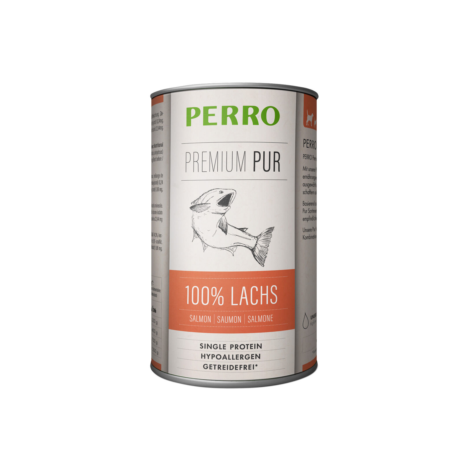 PERRO-Tiernahrung-Premium-Pur-410g-Hundefutter-Nassfutter-in-der-Dose-181222