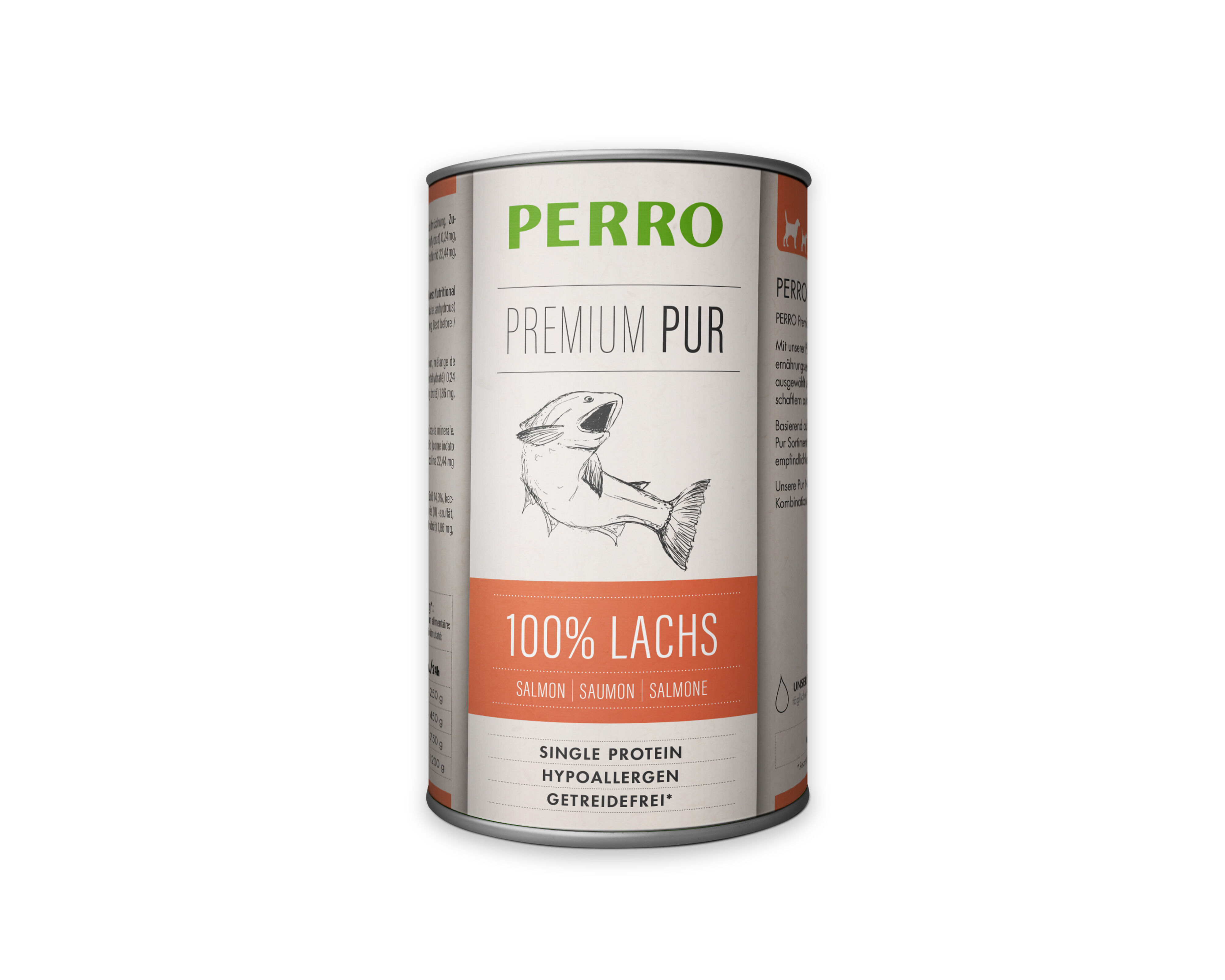 PERRO-Tiernahrung-Premium-Pur-410g-Hundefutter-Nassfutter-in-der-Dose-181222