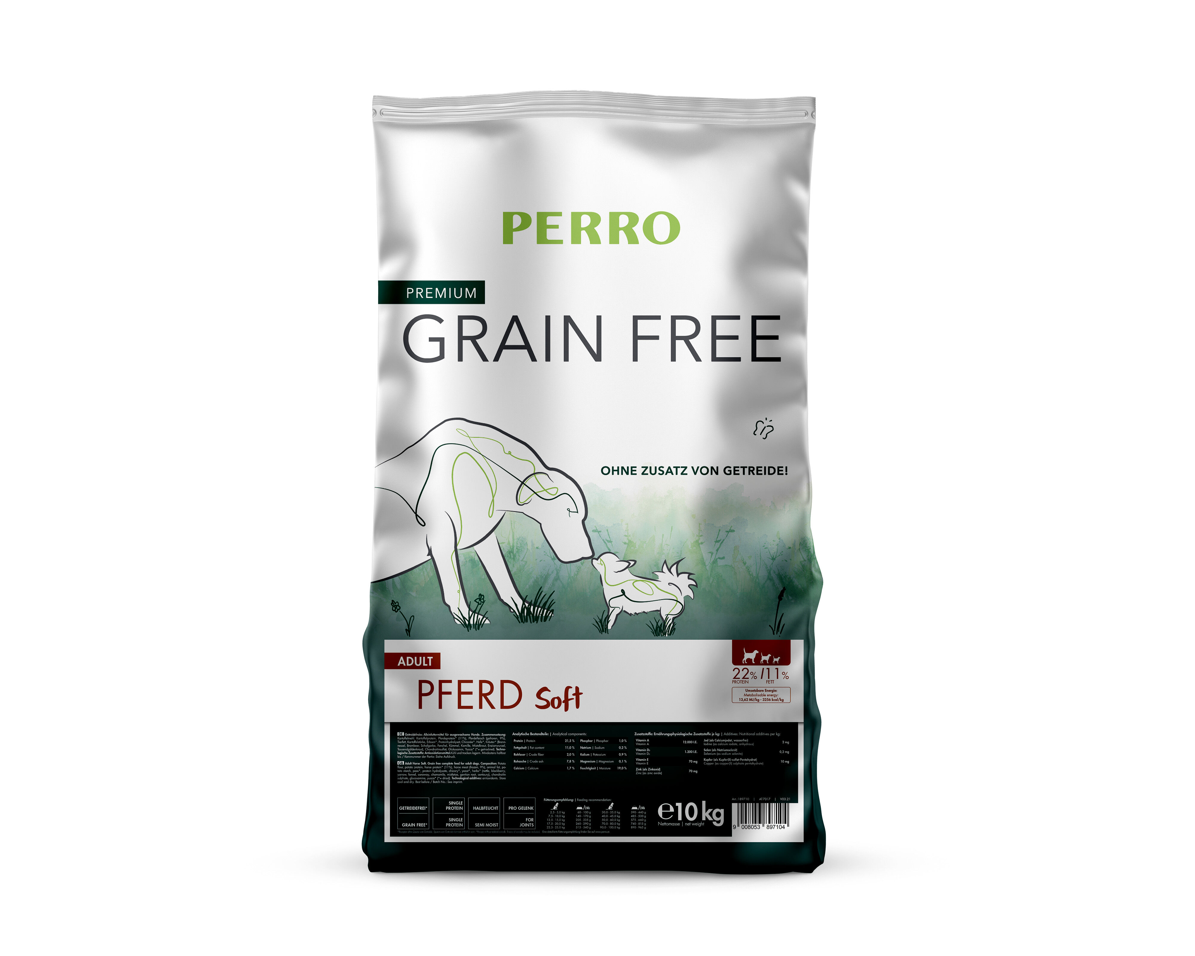 PERRO-Grain-Free-Pferd-Soft-Adult-hunde-trockenfutter-monoprotein-10-kg-189702