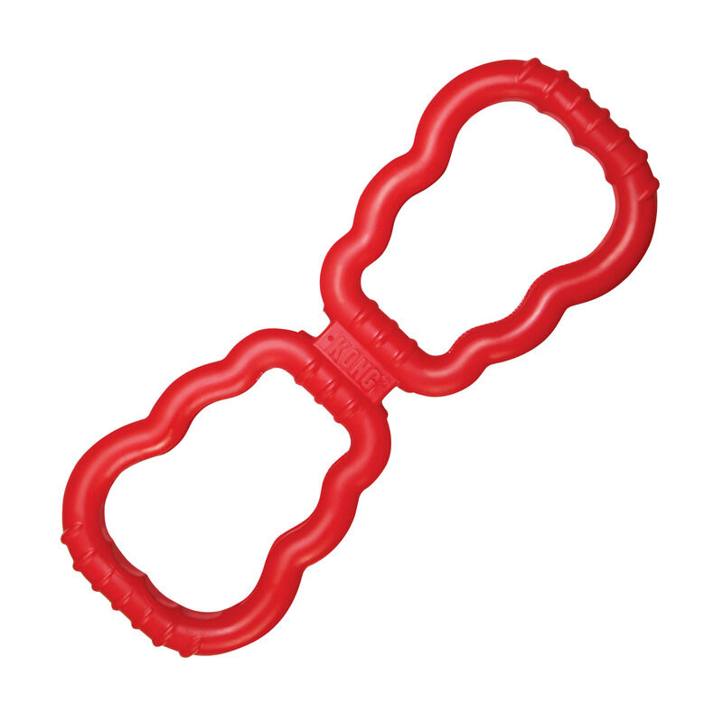 Kong-Tug-Toy-Zerrspielzeug-elastisch-widerstandsfaehig-aus-Naturkautschuk-rot-24380