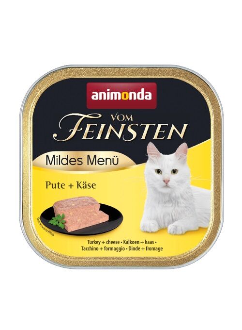 Animonda-vom-Feinsten-Mildes-Menue-adulte-Katzen-Pute-und-Kaese-Nassfutter-fuer-Katzen-im-Schaelchen-ZAK-315940