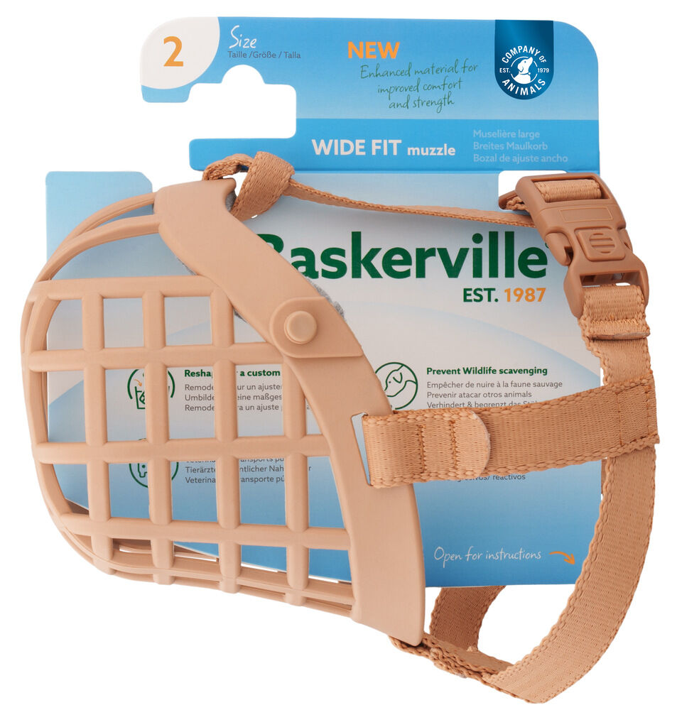 Company-of-Animals-Baskerville-Maulkorb-Wide-Fit-2-anpassbar-Hund-50-65221 Company-of-Animals-Baskerville-Maulkorb-Wide-Fit-2-anpassbar-Hund-50-65221