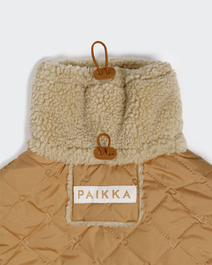 PAIKKA-Sherpa-Steppjacke-Camel-Uebergangsjacke-warm-fuer-Hunde-60-46873