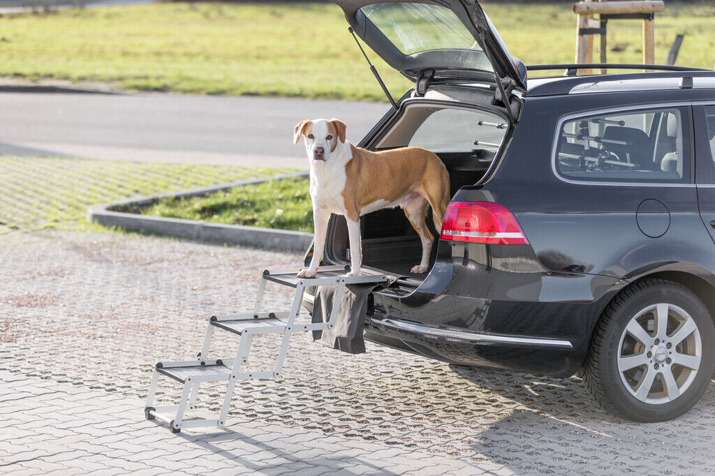 Trixie-3-stufige-Falt-Treppe-Aluminium-TPR-Hunde-Treppe-klappbar-24-39376 Trixie-3-stufige-Falt-Treppe-Aluminium-TPR-Hunde-Treppe-klappbar-24-39376