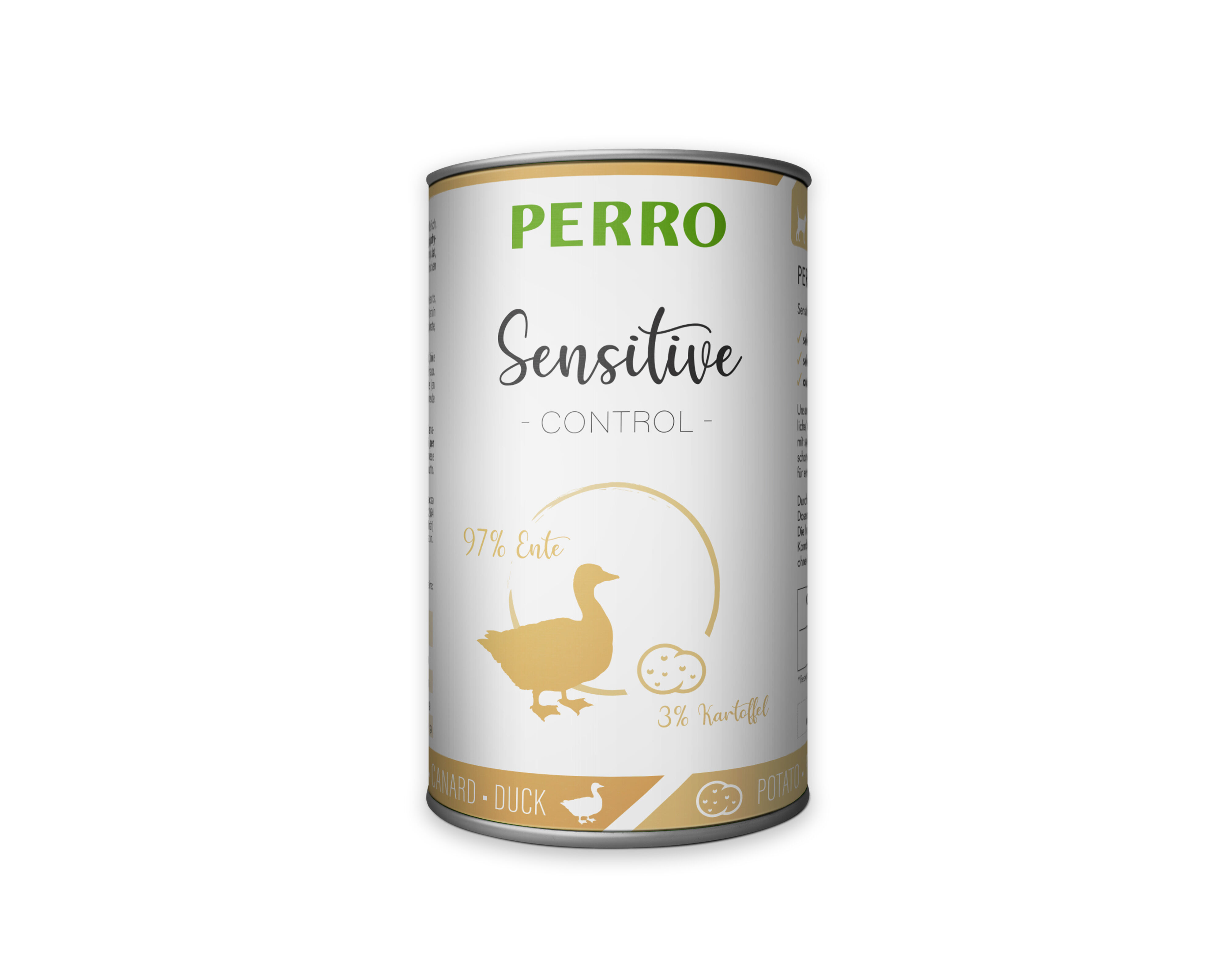 PERRO-Tiernahrung-Sensitive-Control-Ente-Kartoffeln-410g-Frischfleisch-Nassfutter-getreidefrei-181254