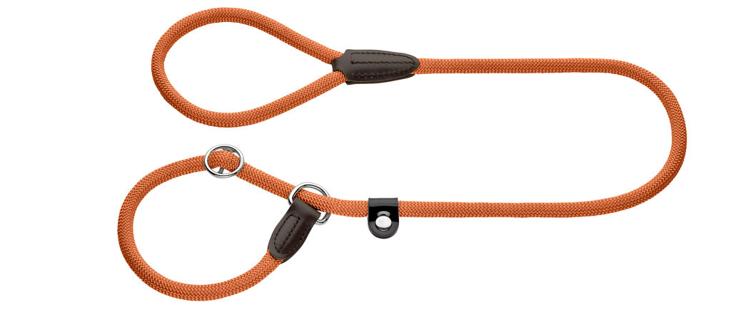 Hunter-Retriever-Leine-Freestyle-orange-stufenlos-verstellbare-Hundeleine-H-32889