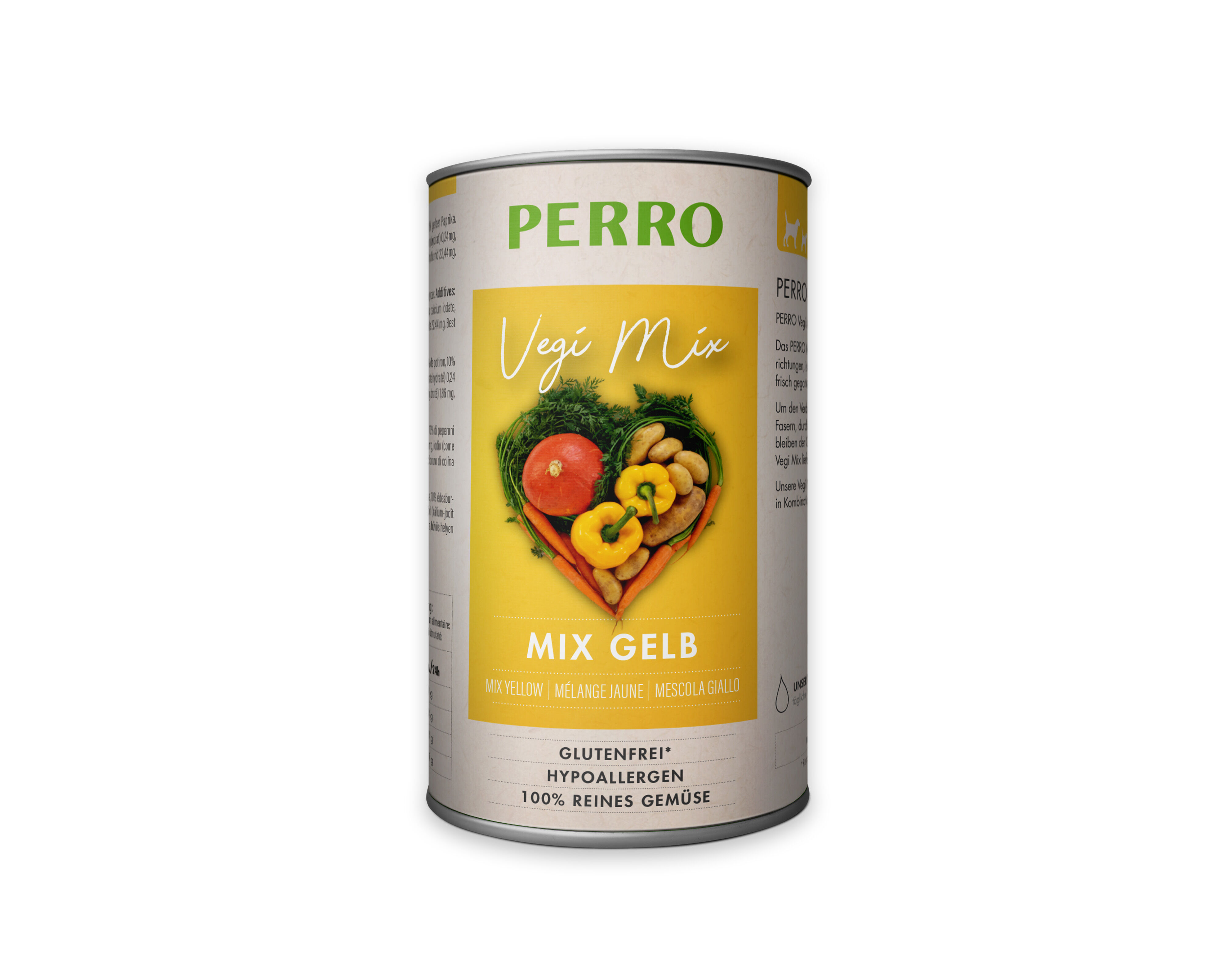 PERRO-Vegi-Mix-Gelb-Hunde-Mischfutter-Barfen-181210