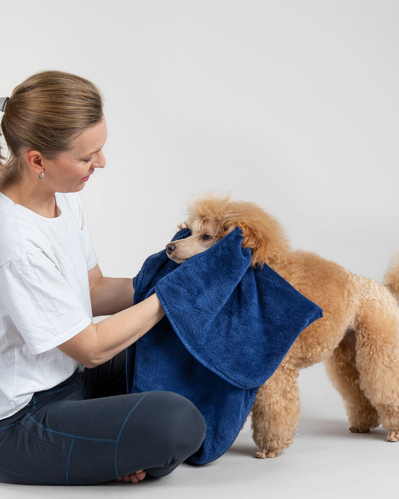 PAIKKA-Drying-Towel-Comfort-Navy-Handtuch-fuer-Hunde-aus-Microfaser-60-46643