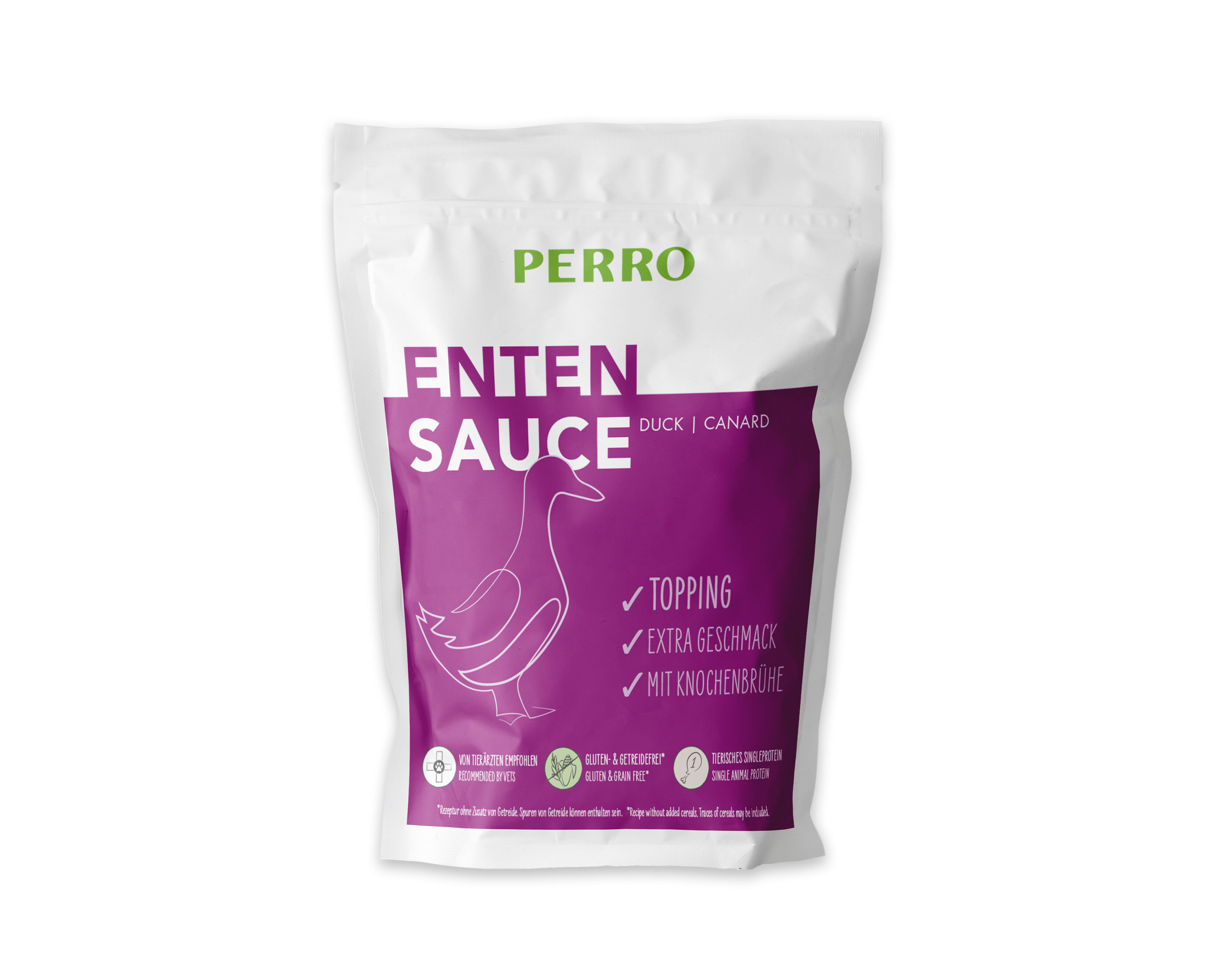 PERRO-Sauce-Ente-mit-Knochenbruehe-und-Leber-Hund-und-Katze-Topping-fuer-Trockenfutter-81-44110 PERRO-Sauce-Ente-mit-Knochenbruehe-und-Leber-Hund-und-Katze-Topping-fuer-Trockenfutter-81-44110