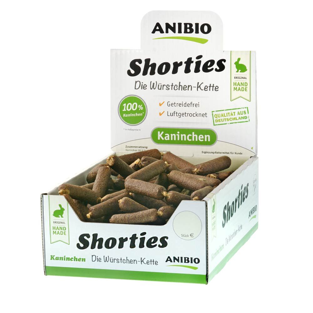 Anibio-Shorties-Kaninchen-Endloswuerstchen-luftgetrocknet-Singleprotein-gluten-und-getreidefrei-SB-78801