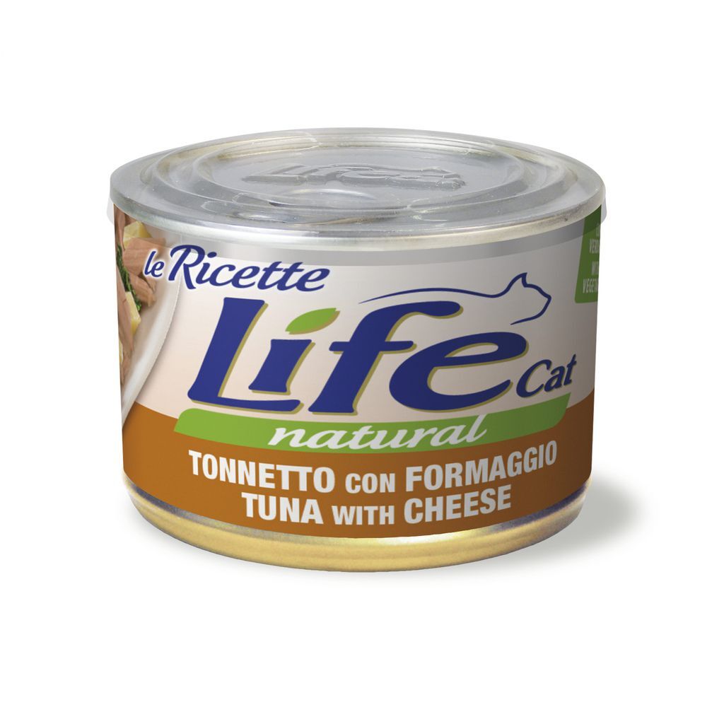 Lifecat Le Ricette Thunfisch &amp; Land - Katze adult | 150 g | Thunfisch ...